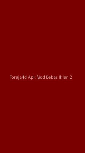 Tampilan Antarmuka Aplikasi Toraja4d Apk Mod Bebas Iklan - 2
