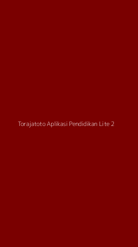 Tampilan Antarmuka Aplikasi Torajatoto Aplikasi Pendidikan Lite - 2