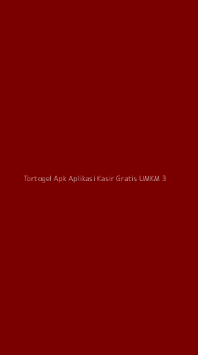Tampilan Antarmuka Aplikasi Tortogel Apk Aplikasi Kasir Gratis Umkm - 3