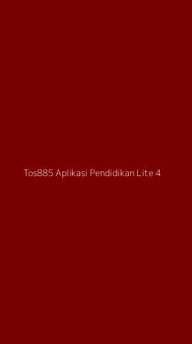 Tampilan Antarmuka Aplikasi Tos885 Aplikasi Pendidikan Lite - 4