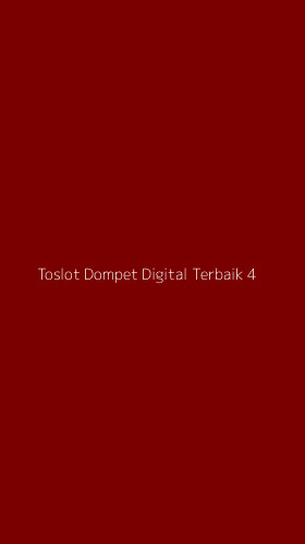 Tampilan Antarmuka Aplikasi Toslot Dompet Digital Terbaik - 4