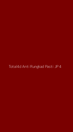 Tampilan Antarmuka Aplikasi Total4d Anti Rungkad Pasti Jp - 4
