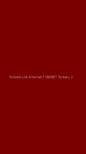 Tampilan Antarmuka Aplikasi Total4d Link Alternatif Sbobet Terbaru - 3