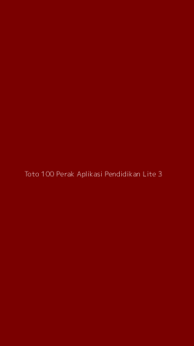 Tampilan Antarmuka Aplikasi Toto 100 Perak Aplikasi Pendidikan Lite - 3