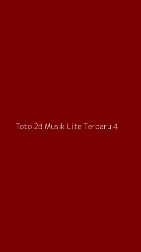 Tampilan Antarmuka Aplikasi Toto 2d Musik Lite Terbaru - 4