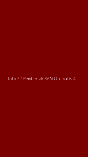 Tampilan Antarmuka Aplikasi Toto 77 Pembersih Ram Otomatis - 4