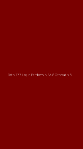 Tampilan Antarmuka Aplikasi Toto 777 Login Pembersih Ram Otomatis - 3