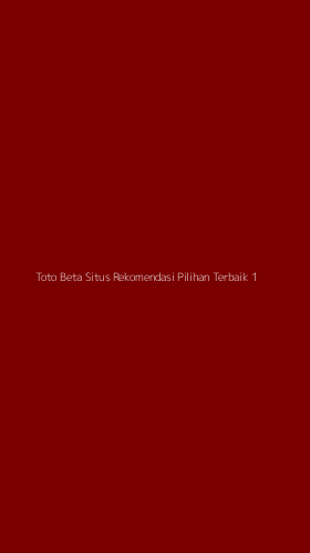 Tampilan Antarmuka Aplikasi Toto Beta Situs Rekomendasi Pilihan Terbaik - 1