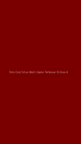 Tampilan Antarmuka Aplikasi Toto Com Situs Multi Game Terbesar Di Asia - 4