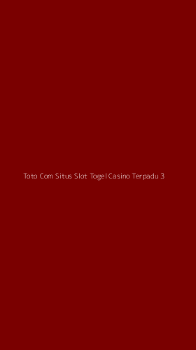 Tampilan Antarmuka Aplikasi Toto Com Situs Slot Togel Casino Terpadu - 3