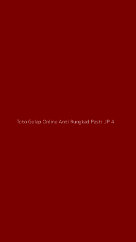 Tampilan Antarmuka Aplikasi Toto Gelap Online Anti Rungkad Pasti Jp - 4