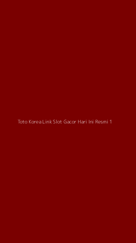 Tampilan Antarmuka Aplikasi Toto Korea Link Slot Gacor Hari Ini Resmi - 1