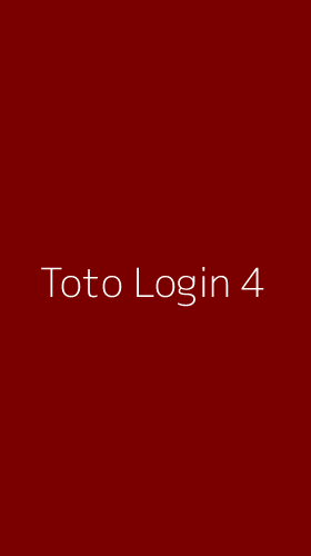 Tampilan Antarmuka Aplikasi Toto Login - 4