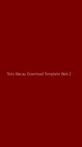Tampilan Antarmuka Aplikasi Toto Macau Download Template Web - 2