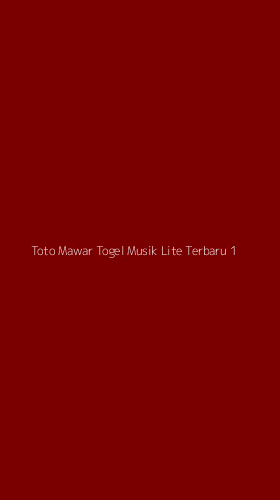Tampilan Antarmuka Aplikasi Toto Mawar Togel Musik Lite Terbaru - 1