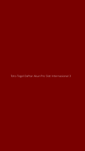 Tampilan Antarmuka Aplikasi Toto Togel Daftar Akun Pro Slot Internasional - 3
