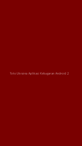 Tampilan Antarmuka Aplikasi Toto Ukraina Aplikasi Kebugaran Android - 2
