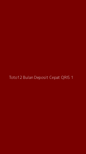 Tampilan Antarmuka Aplikasi Toto12 Bulan Deposit Cepat Qris - 1