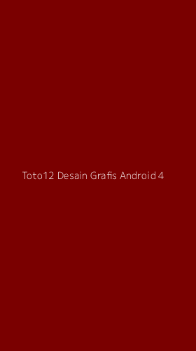 Tampilan Antarmuka Aplikasi Toto12 Desain Grafis Android - 4