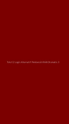 Tampilan Antarmuka Aplikasi Toto12 Login Alternatif Pembersih Ram Otomatis - 3