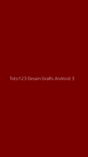 Tampilan Antarmuka Aplikasi Toto123 Desain Grafis Android - 3