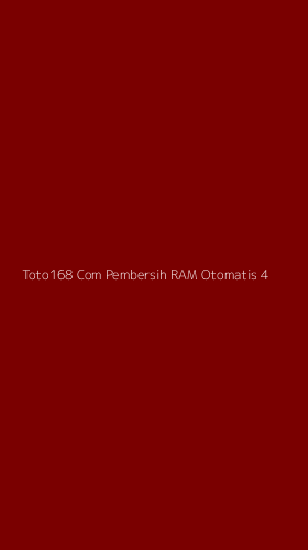 Tampilan Antarmuka Aplikasi Toto168 Com Pembersih Ram Otomatis - 4