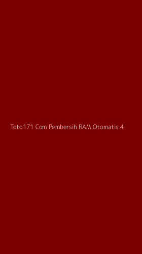 Tampilan Antarmuka Aplikasi Toto171 Com Pembersih Ram Otomatis - 4