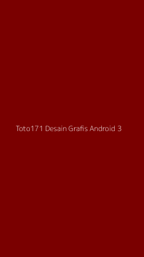 Tampilan Antarmuka Aplikasi Toto171 Desain Grafis Android - 3