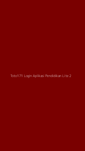Tampilan Antarmuka Aplikasi Toto171 Login Aplikasi Pendidikan Lite - 2