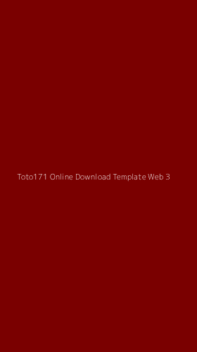 Tampilan Antarmuka Aplikasi Toto171 Online Download Template Web - 3