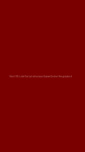 Tampilan Antarmuka Aplikasi Toto176 Link Portal Informasi Game Online Terupdate - 4