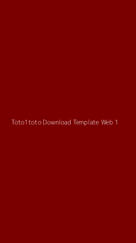 Tampilan Antarmuka Aplikasi Toto1toto Download Template Web - 1