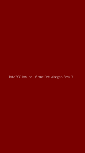Tampilan Antarmuka Aplikasi Toto2001online - 3