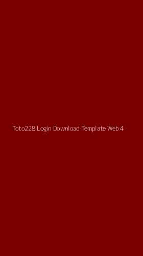 Tampilan Antarmuka Aplikasi Toto228 Login Download Template Web - 4