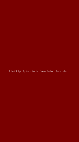 Tampilan Antarmuka Aplikasi Toto23 Apk Aplikasi Portal Game Terbaik Android - 4