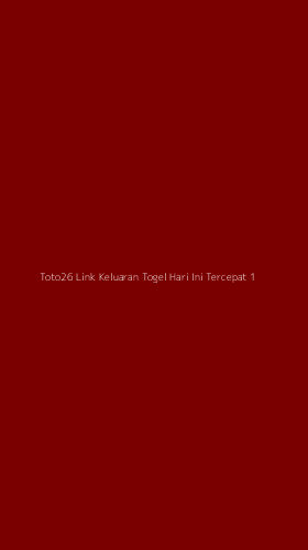 Tampilan Antarmuka Aplikasi Toto26 Link Keluaran Togel Hari Ini Tercepat - 1