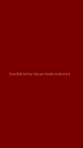 Tampilan Antarmuka Aplikasi Toto368 Daftar Desain Grafis Android - 4