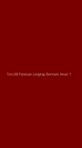 Tampilan Antarmuka Aplikasi Toto38 Panduan Lengkap Bermain Aman - 1