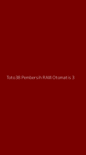 Tampilan Antarmuka Aplikasi Toto38 Pembersih Ram Otomatis - 3