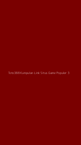 Tampilan Antarmuka Aplikasi Toto388 Kumpulan Link Situs Game Populer - 3