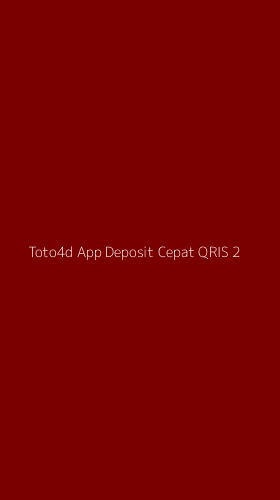 Tampilan Antarmuka Aplikasi Toto4d App Deposit Cepat Qris - 2
