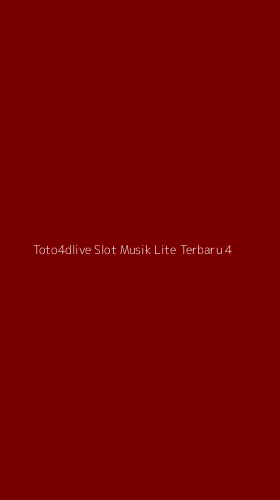 Tampilan Antarmuka Aplikasi Toto4dlive Slot Musik Lite Terbaru - 4