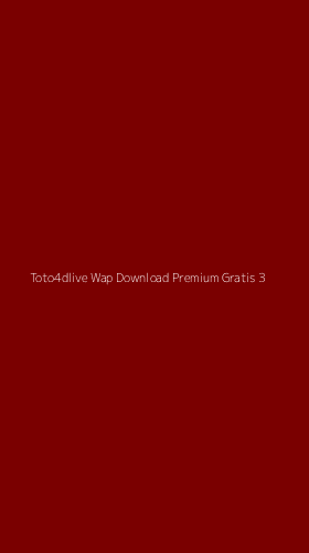 Tampilan Antarmuka Aplikasi Toto4dlive Wap Download Premium Gratis - 3