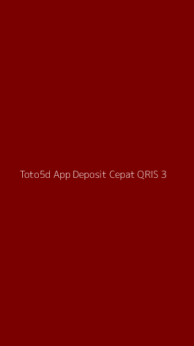 Tampilan Antarmuka Aplikasi Toto5d App Deposit Cepat Qris - 3