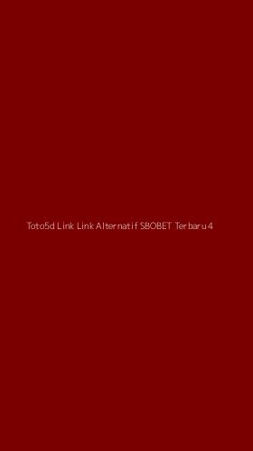 Tampilan Antarmuka Aplikasi Toto5d Link Link Alternatif Sbobet Terbaru - 4