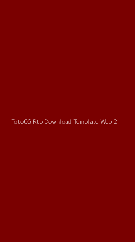 Tampilan Antarmuka Aplikasi Toto66 Rtp Download Template Web - 2