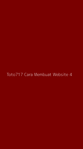 Tampilan Antarmuka Aplikasi Toto717 Cara Membuat Website - 4