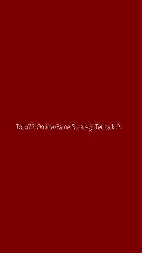Tampilan Antarmuka Aplikasi Toto77 Online Game Strategi Terbaik - 2