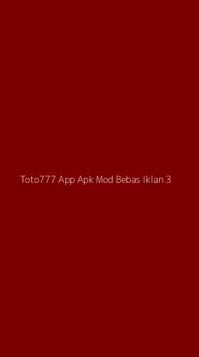 Tampilan Antarmuka Aplikasi Toto777 App Apk Mod Bebas Iklan - 3