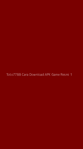 Tampilan Antarmuka Aplikasi Toto7788 Cara Download Apk Game Resmi - 1
